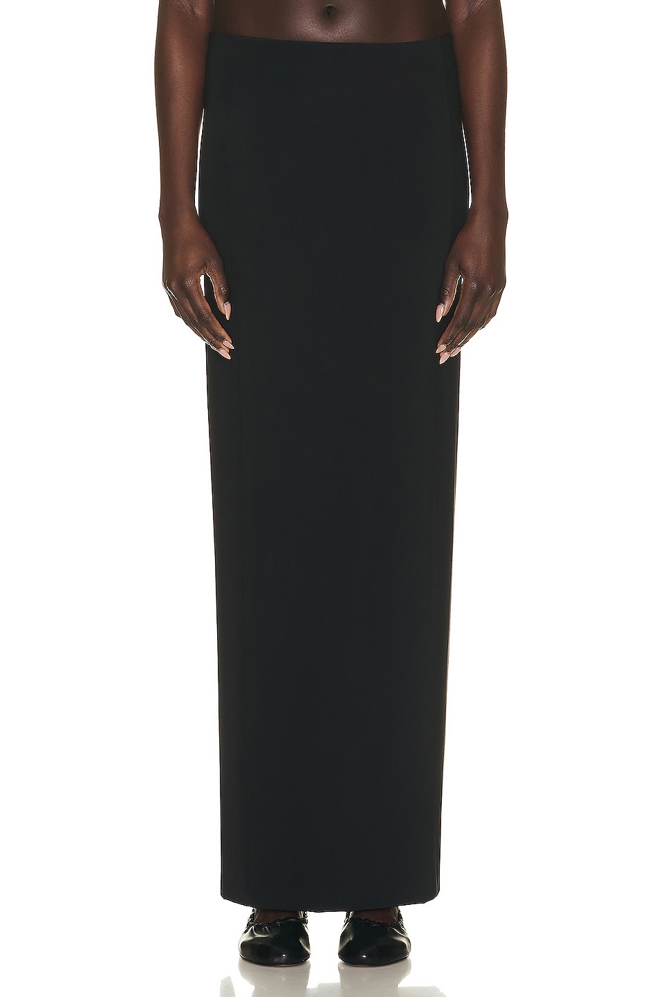 Image 1 of The Row Alania Skirt in Black