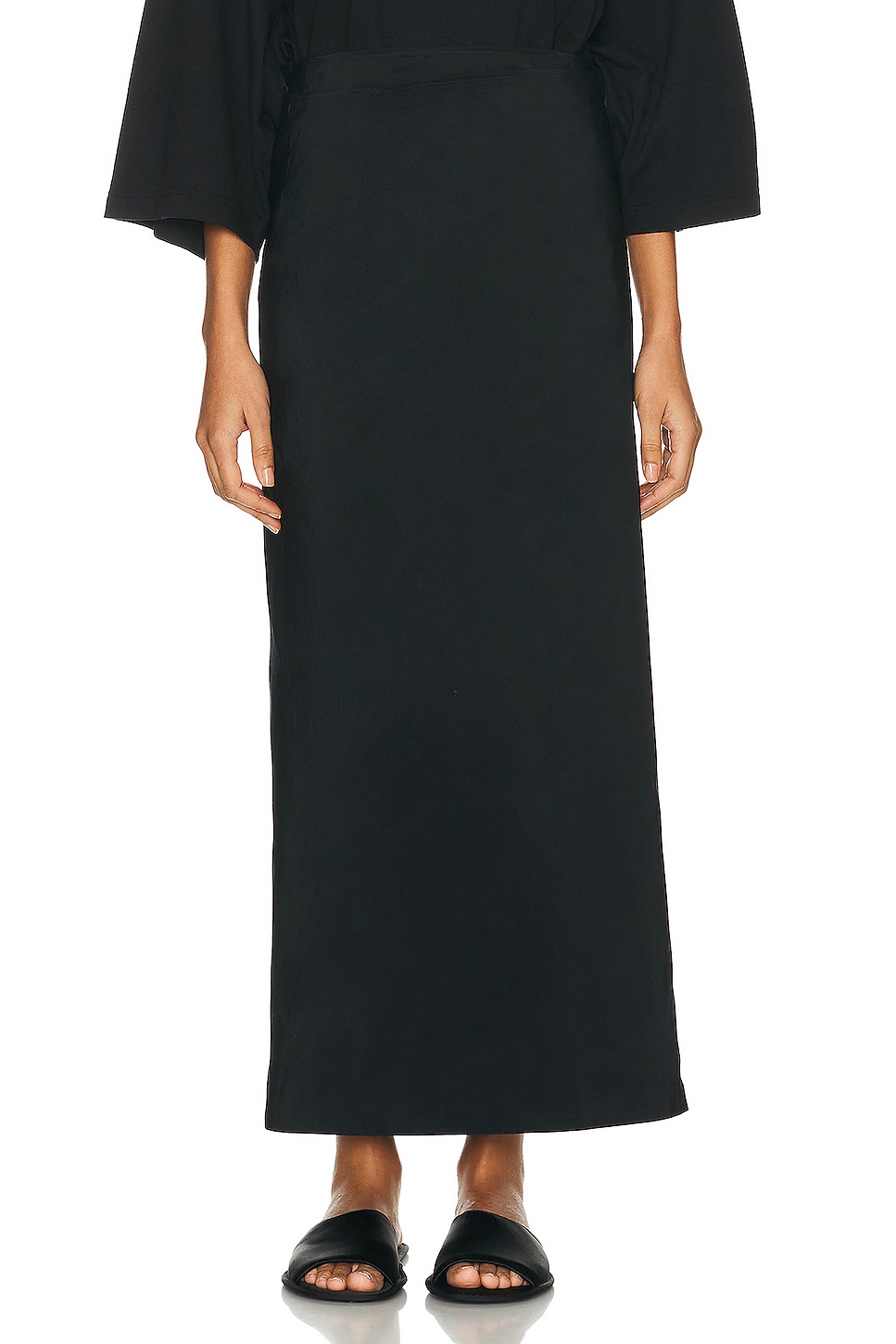 Image 1 of The Row Voice Skirt in Black