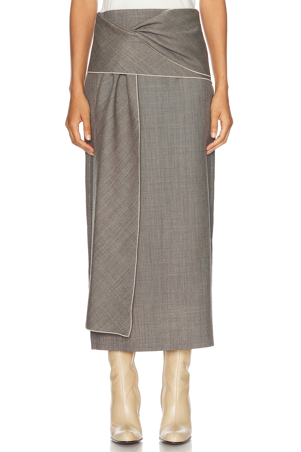 Laz Skirt in Grey