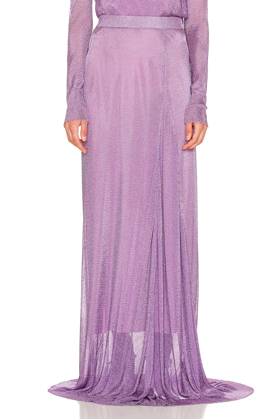 Image 1 of The Row Girela Skirt in Lilac