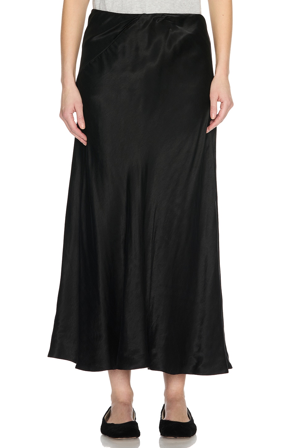 Image 1 of The Row Luce Skirt in Black