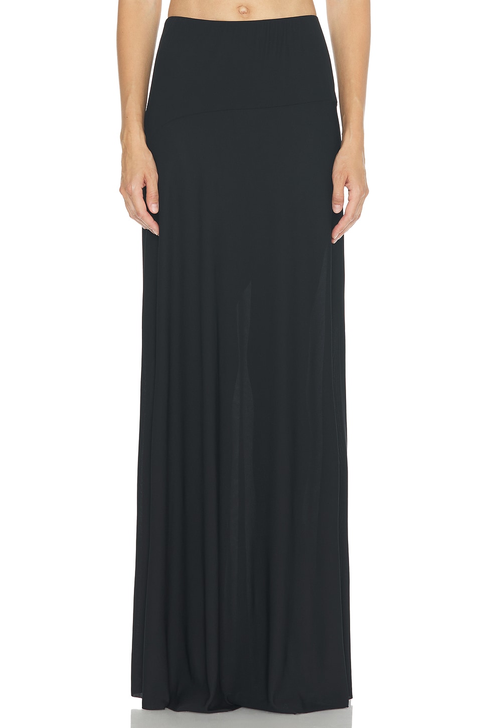 Image 1 of The Row Mirla Skirt in Black