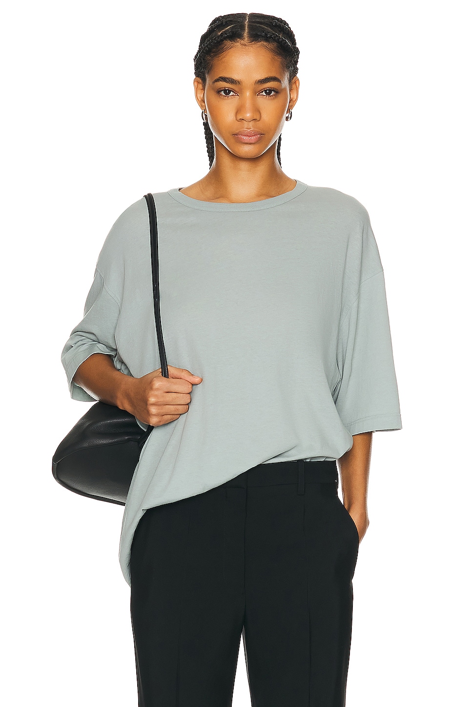 Image 1 of The Row Steven Top in POWDER BLUE