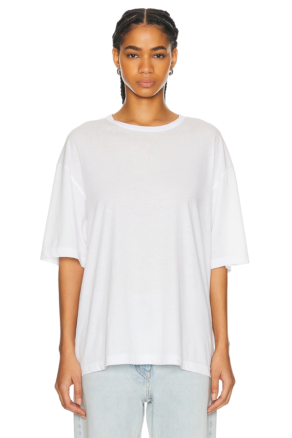 Image 1 of The Row Steven Top in WHITE