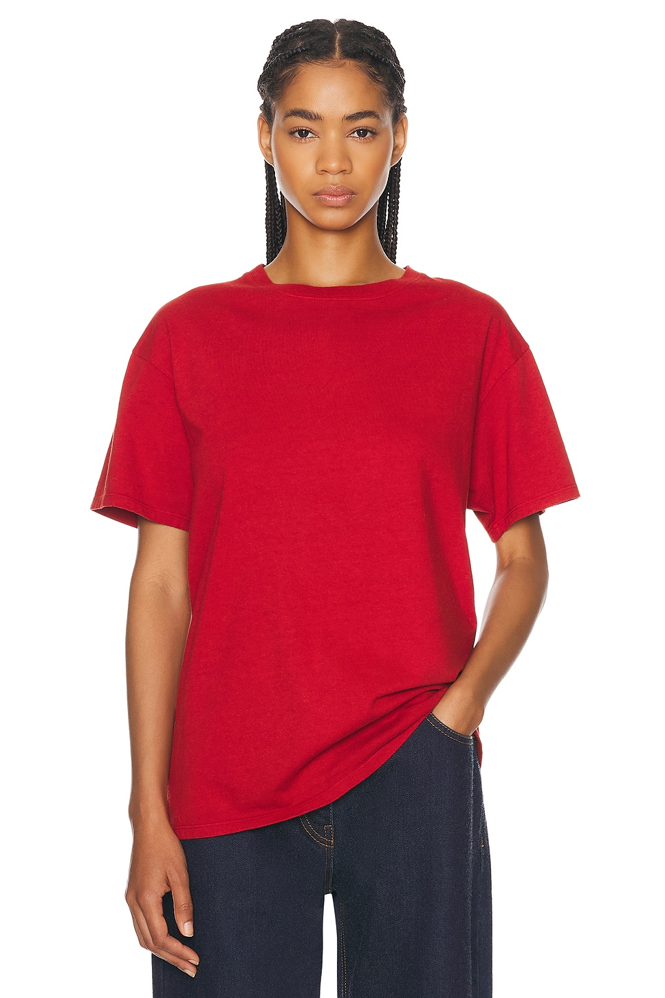 Image 1 of The Row Ash Top in Red