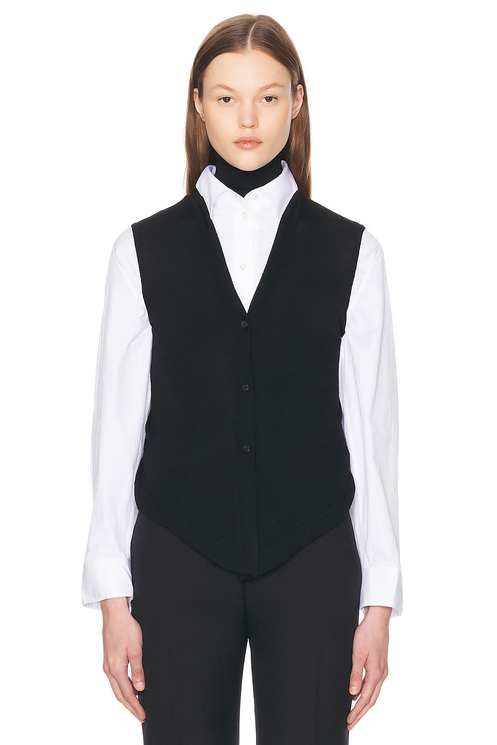 Shop The Row Harrell Vest In Black