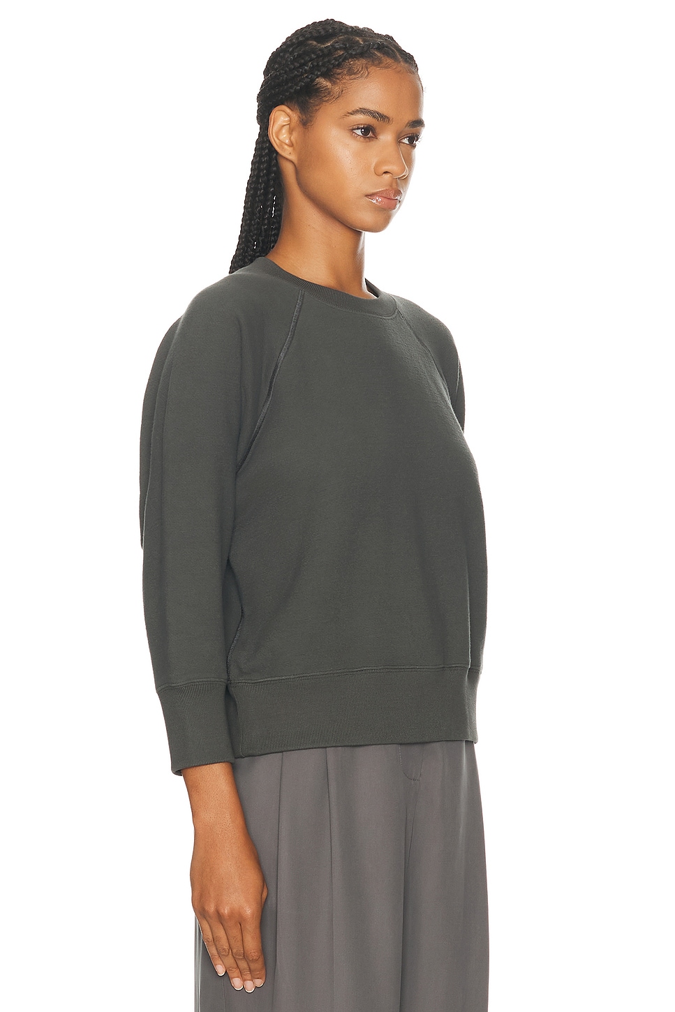 Shop The Row Tilford Top In Stone Black