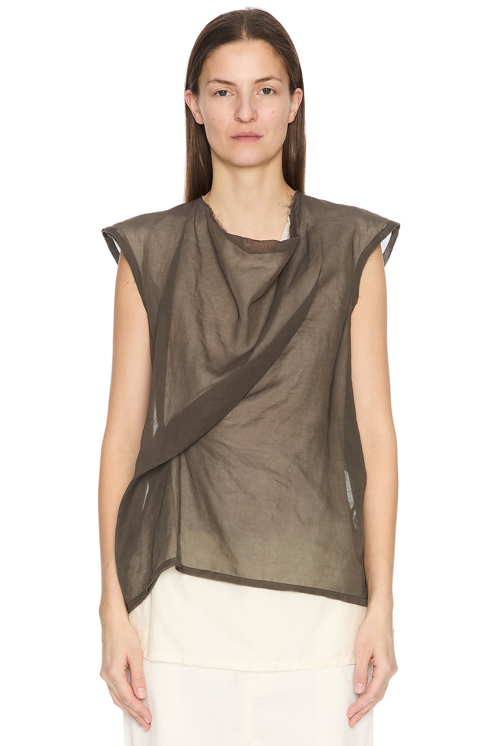 Inawa Top in Brown