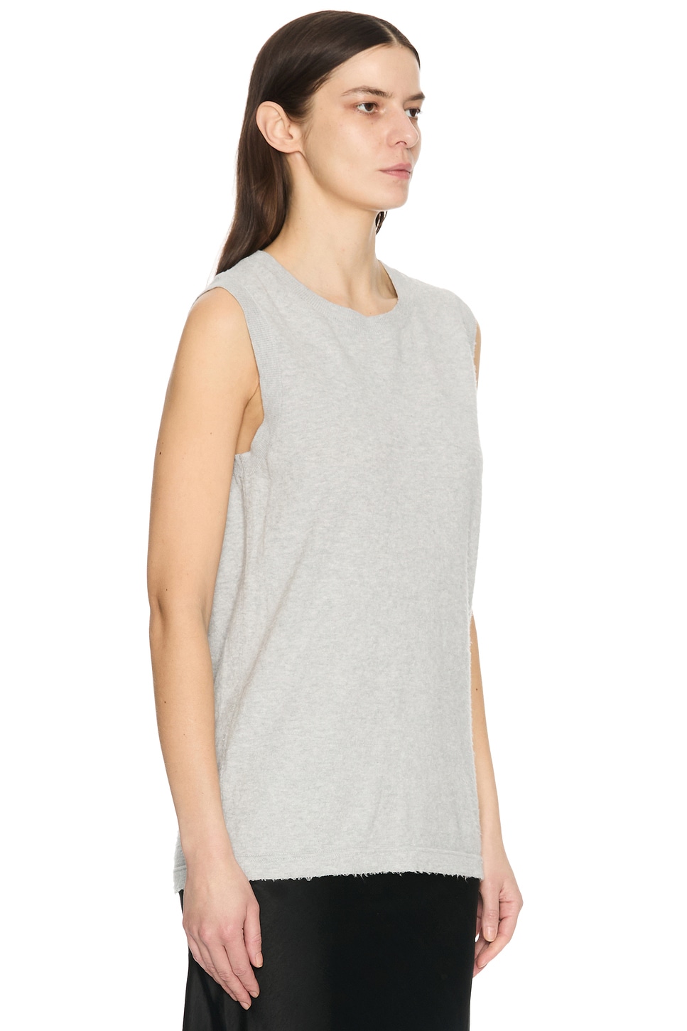 The Row Kishan Sleeveless Top In Gray