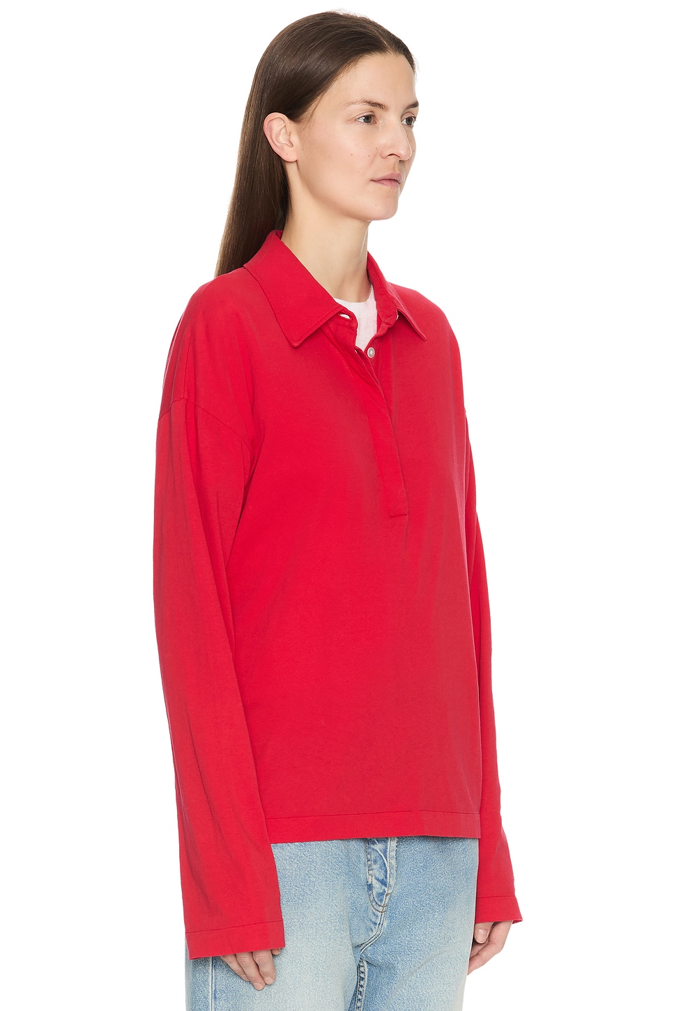 The Row Roddie Top In Red