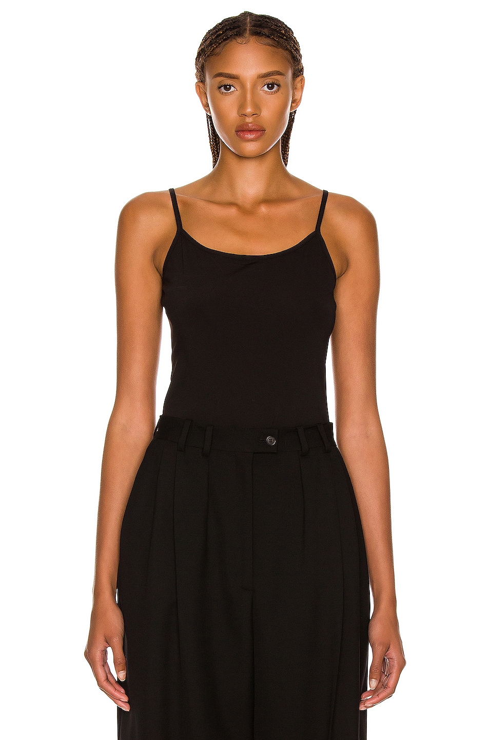 Image 1 of The Row Brixton Top in Black