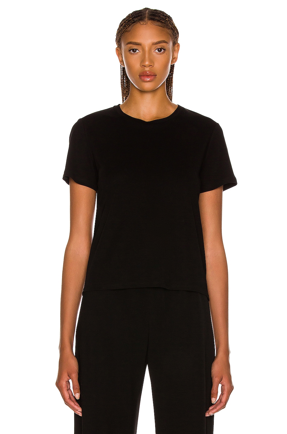 Image 1 of The Row Wesler T-Shirt in Black