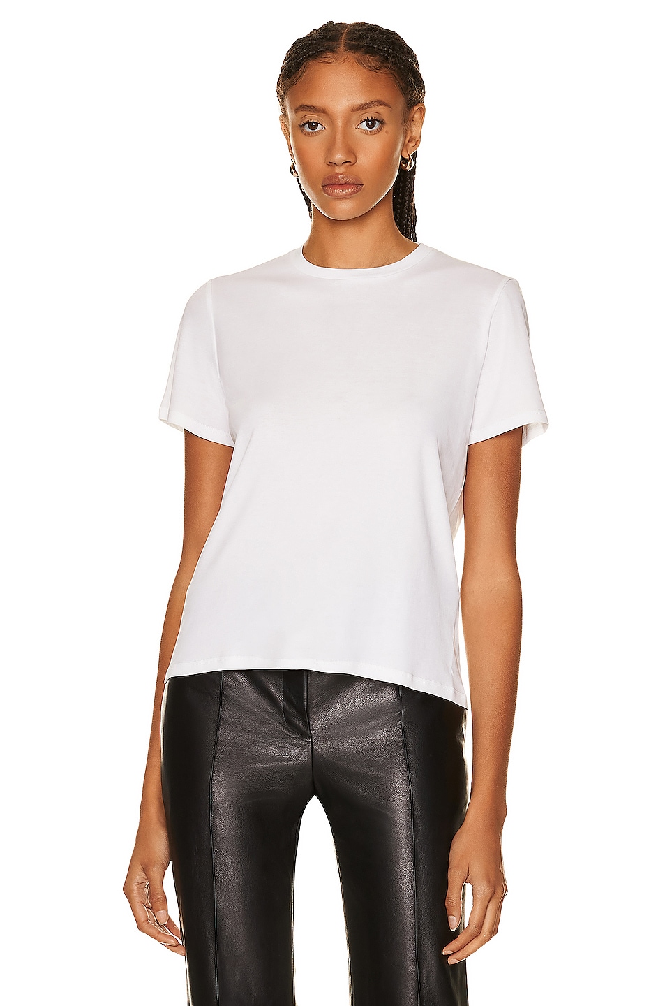 Image 1 of The Row Wesler T-Shirt in Bright White