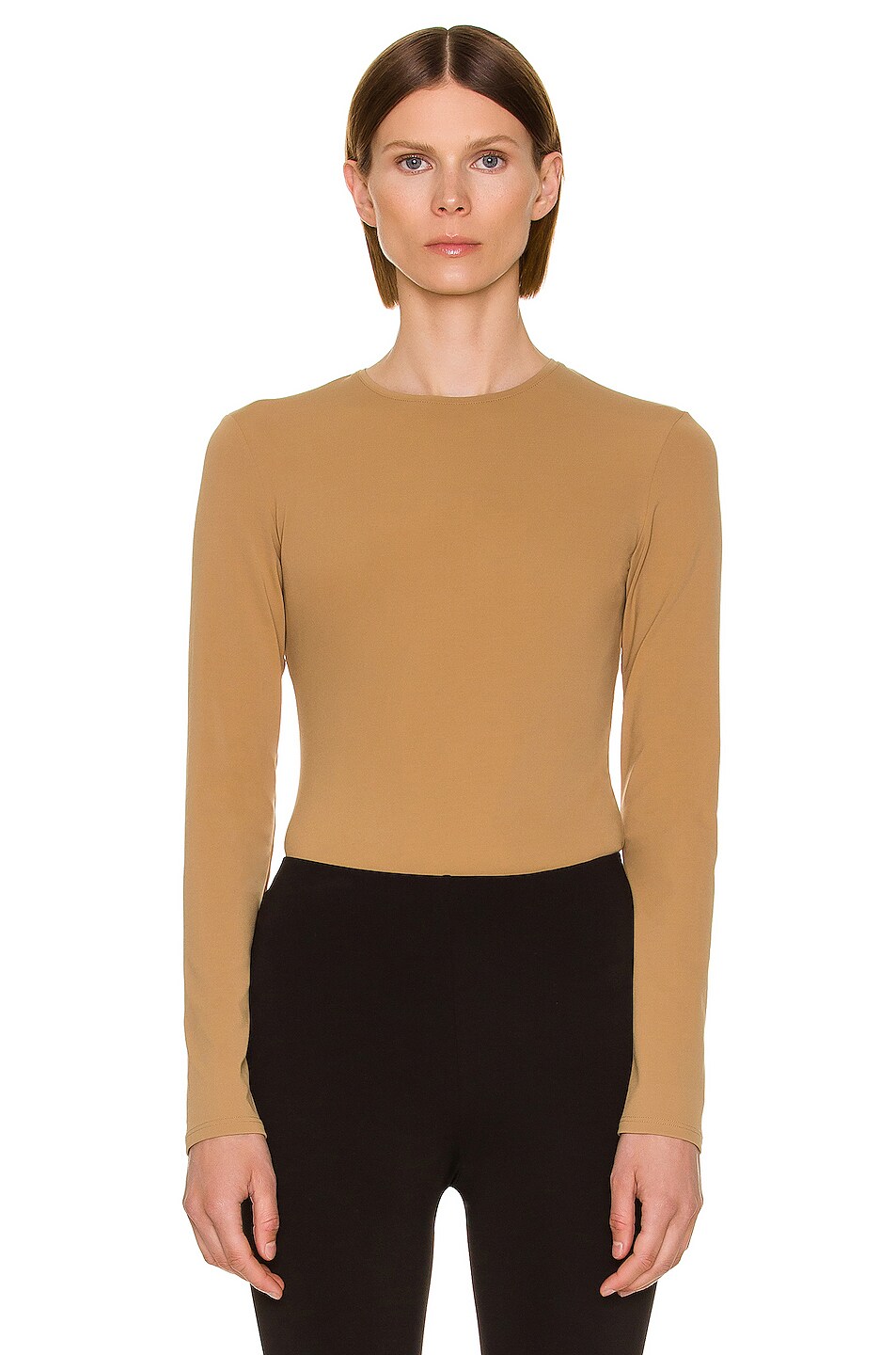 Image 1 of The Row Iverness Top in Tan