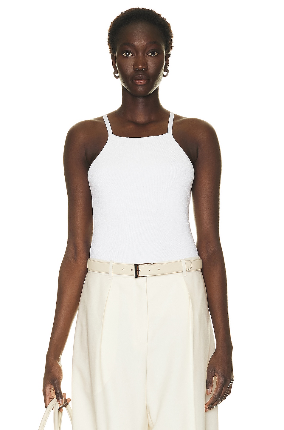 Image 1 of The Row Ladas Top in White