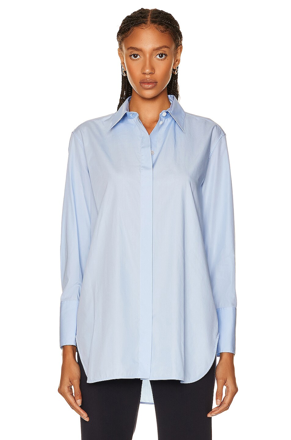 The Row Xime Shirt in Powder Blue | FWRD