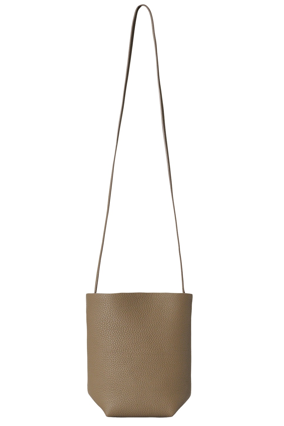 The Row North South Park Crossbody Bag In Brown