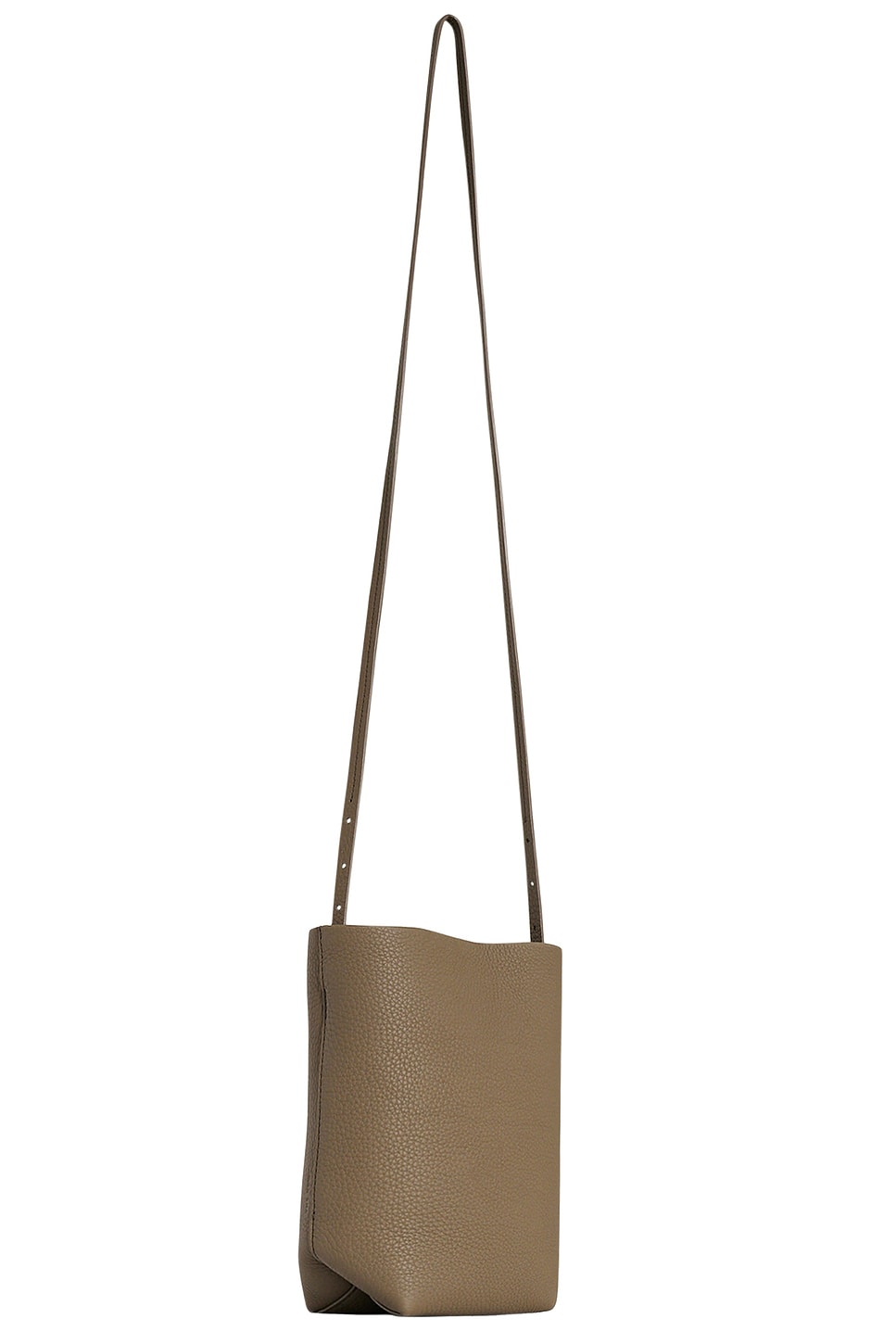 The Row North South Park Crossbody Bag In Brown
