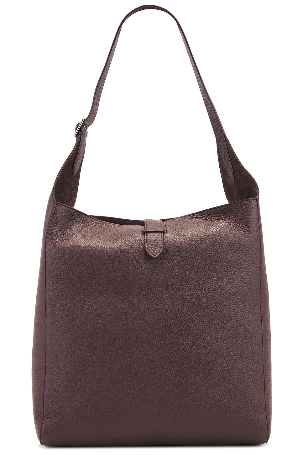 Shop The Row Blake Hobo Lux Grain Bag In Acajou Pld