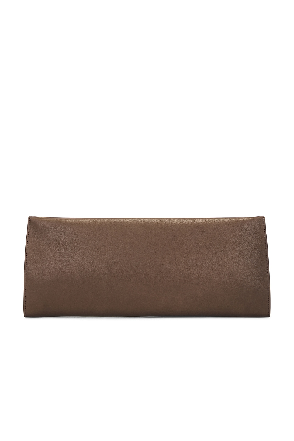 Flat Clutch in Brown