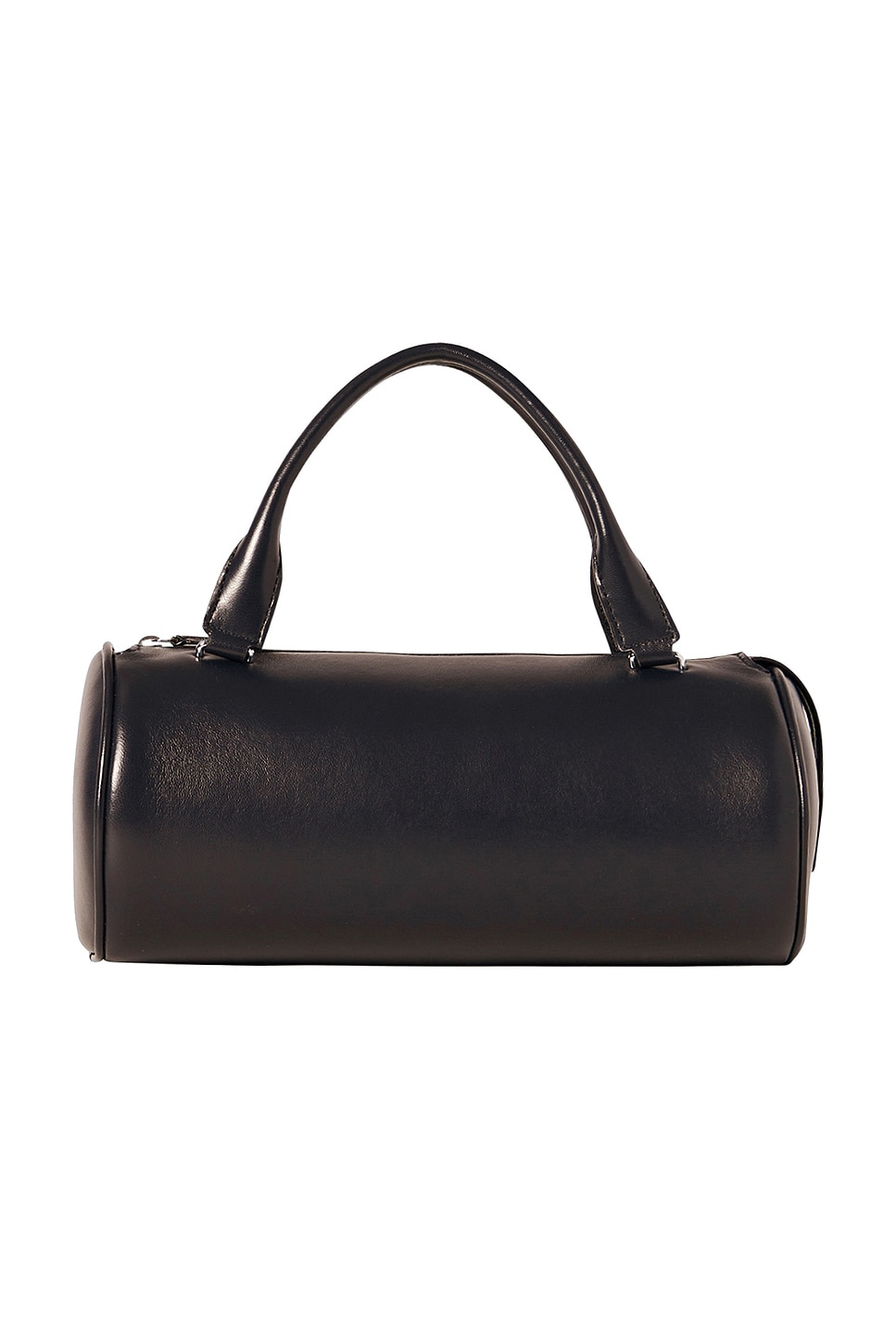 The Row Zip-up Top Handle Bag In Black