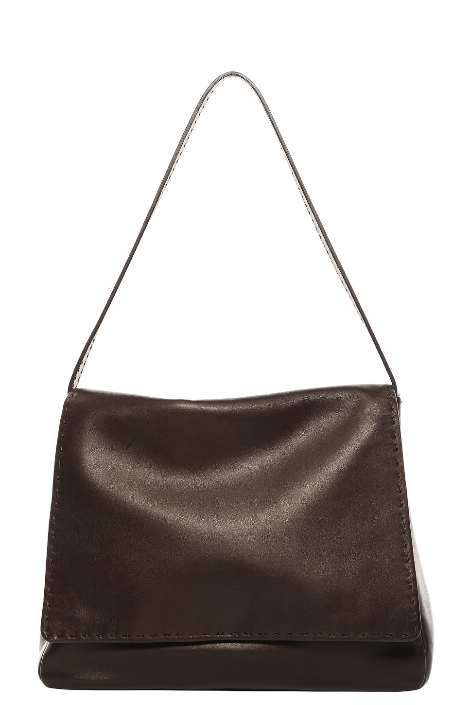 The Row Nuance Hobo Bag In Brown