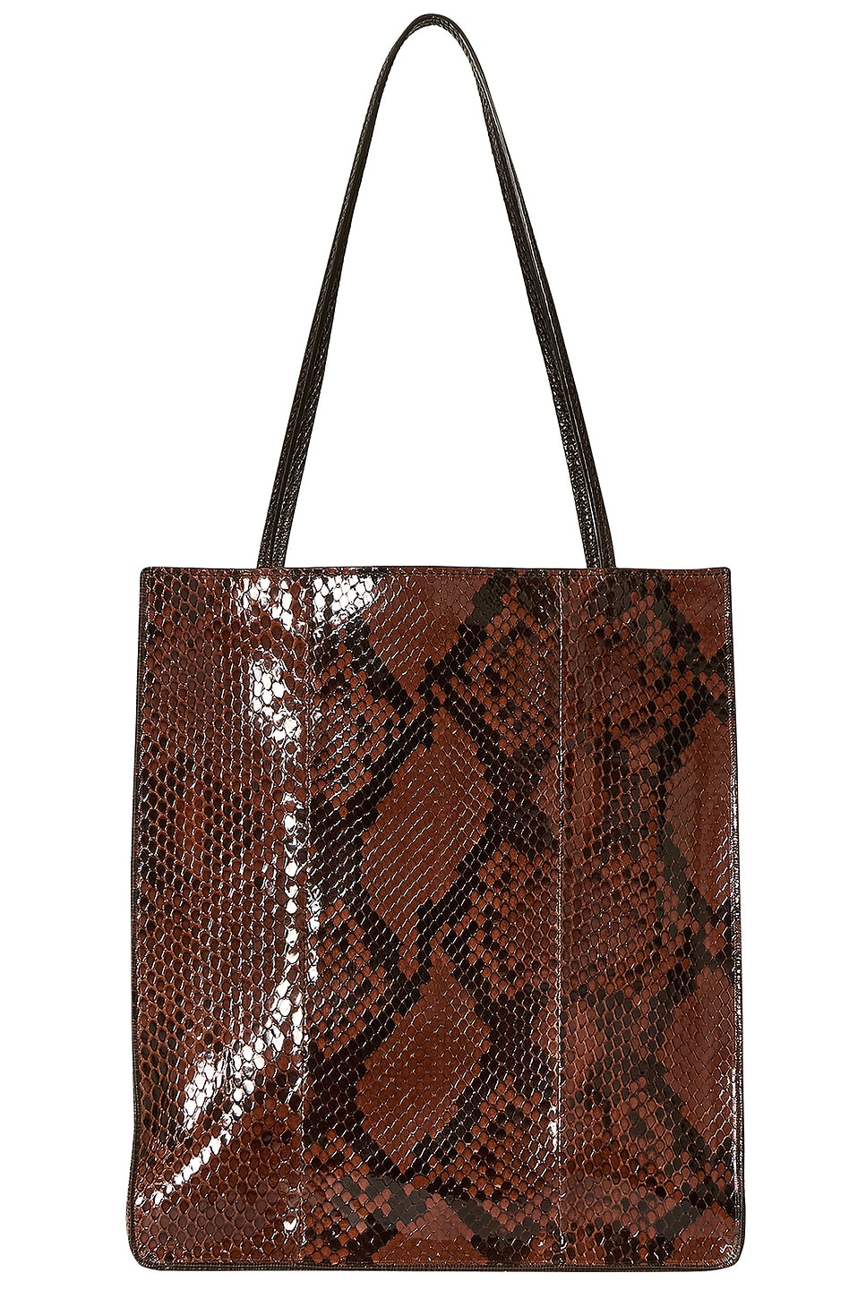 The Row To Go Tote Large Mix In Brown