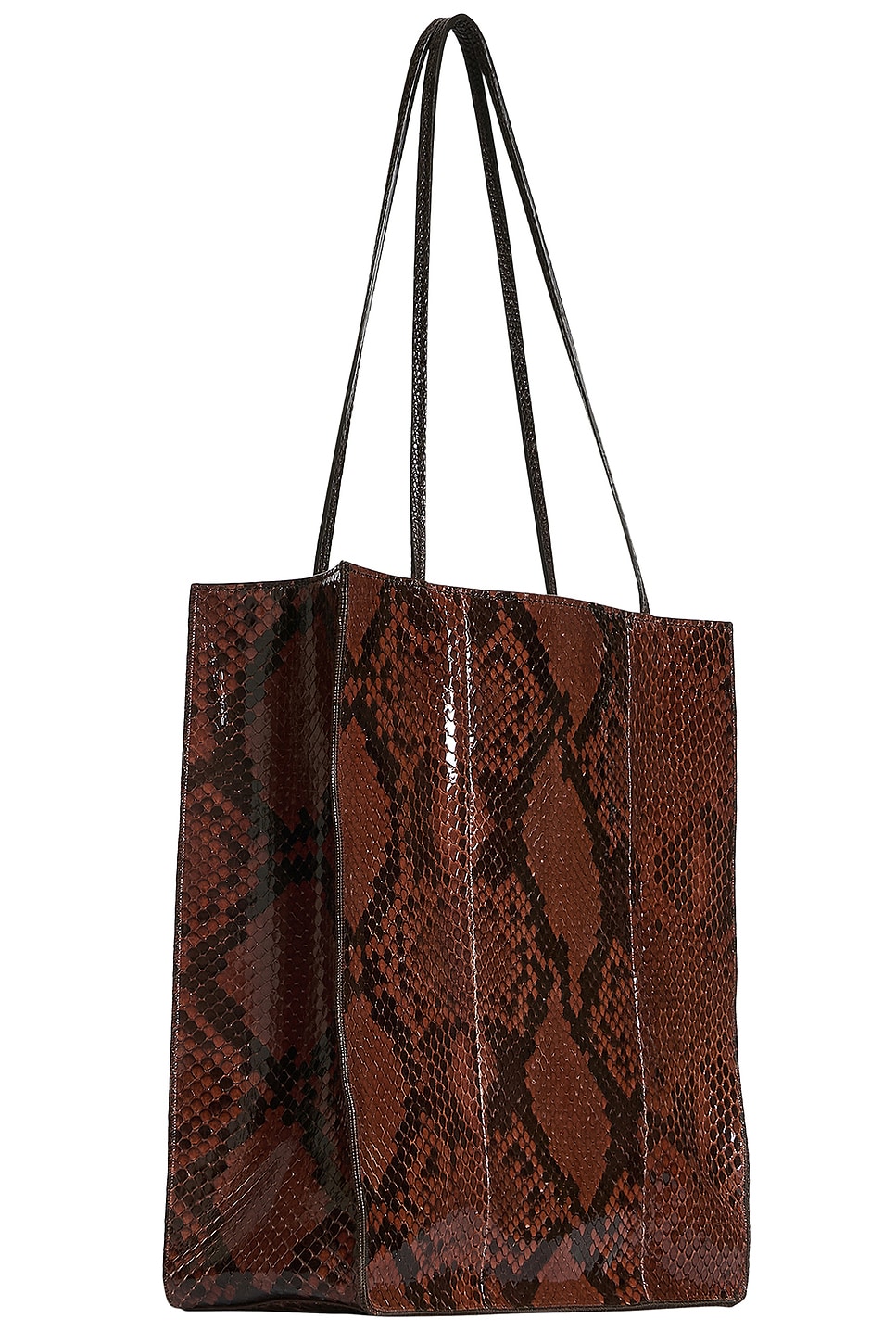 The Row To Go Tote Large Mix In Brown