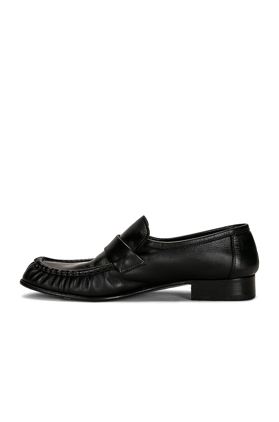 The Row Soft Loafer in Black | FWRD