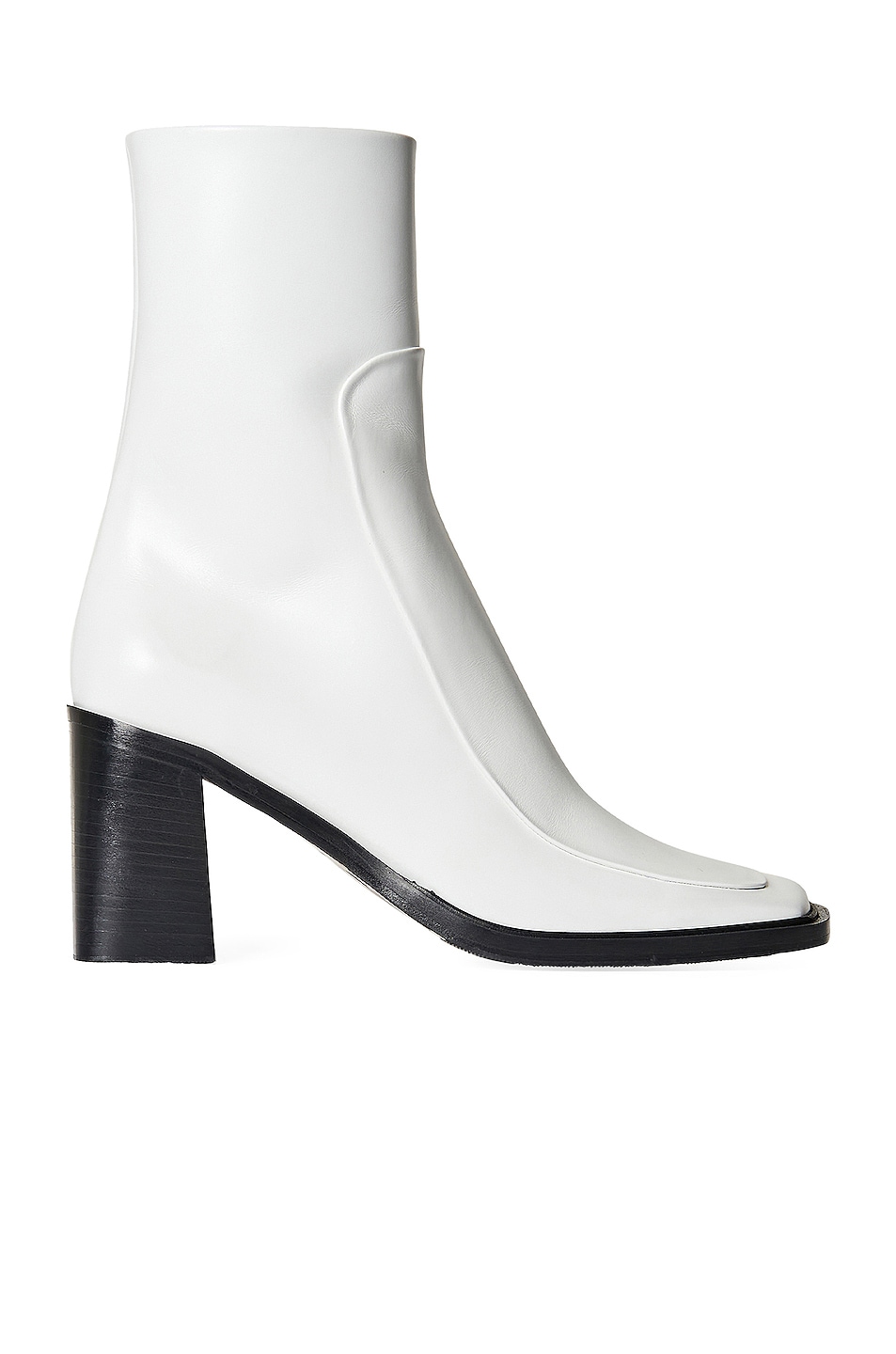 Image 1 of The Row Patch Leather Boots in Bianco