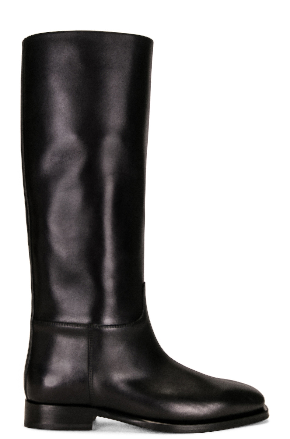 Image 1 of The Row Grunge Riding Boots in Espresso