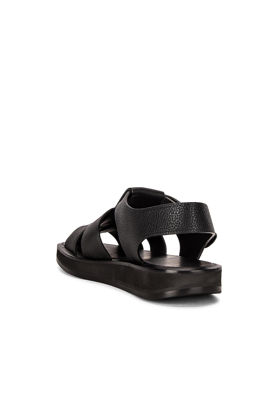 the row fisherman caged leather sandals