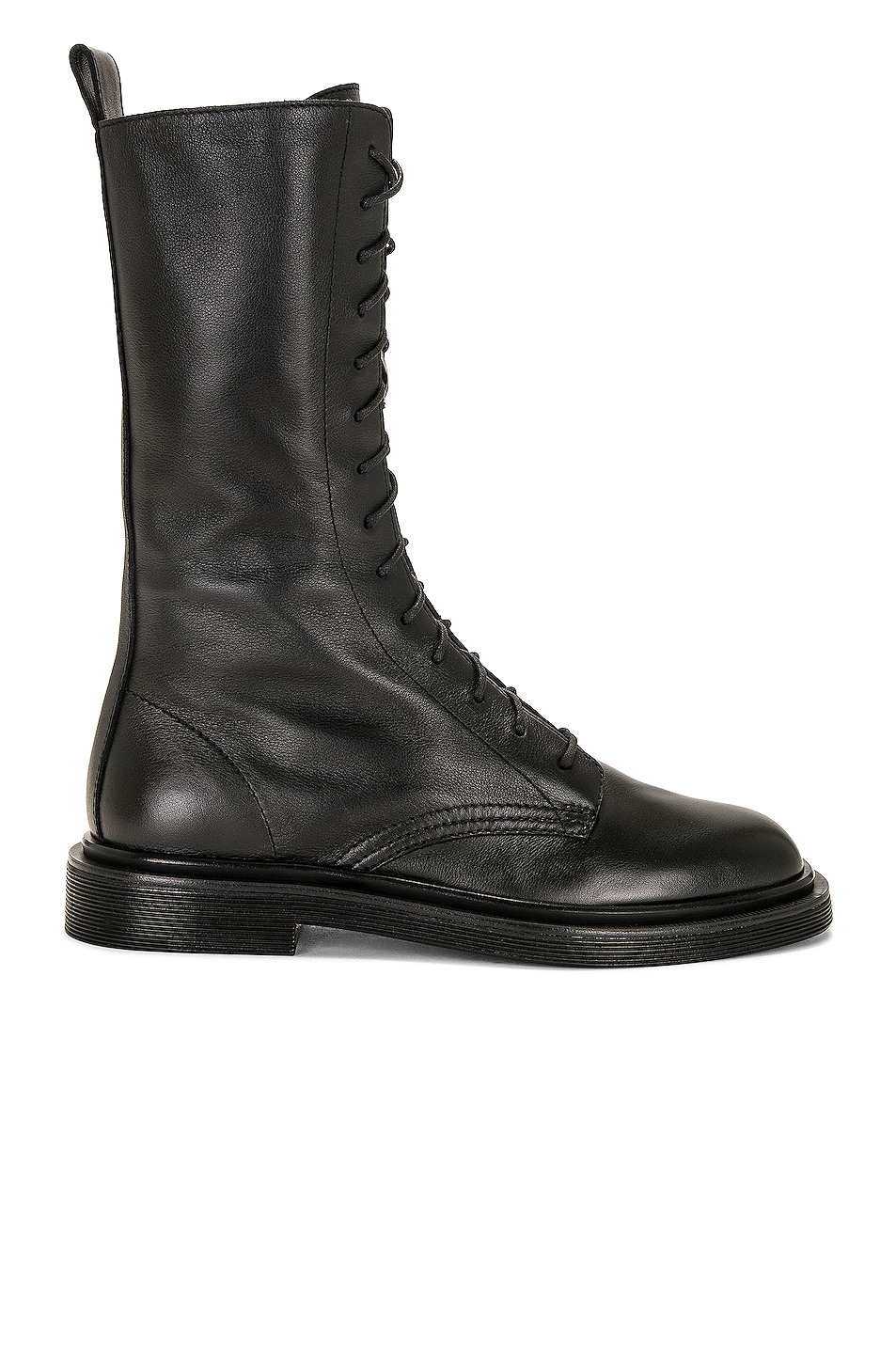 Image 1 of The Row Ranger Lace Up Boot in Black