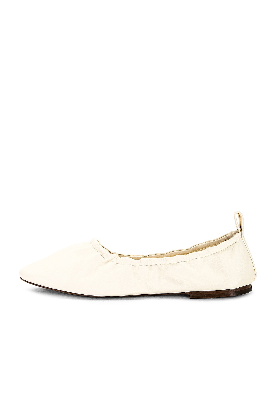 The Row Glove Ballet Flat in Ivory | FWRD