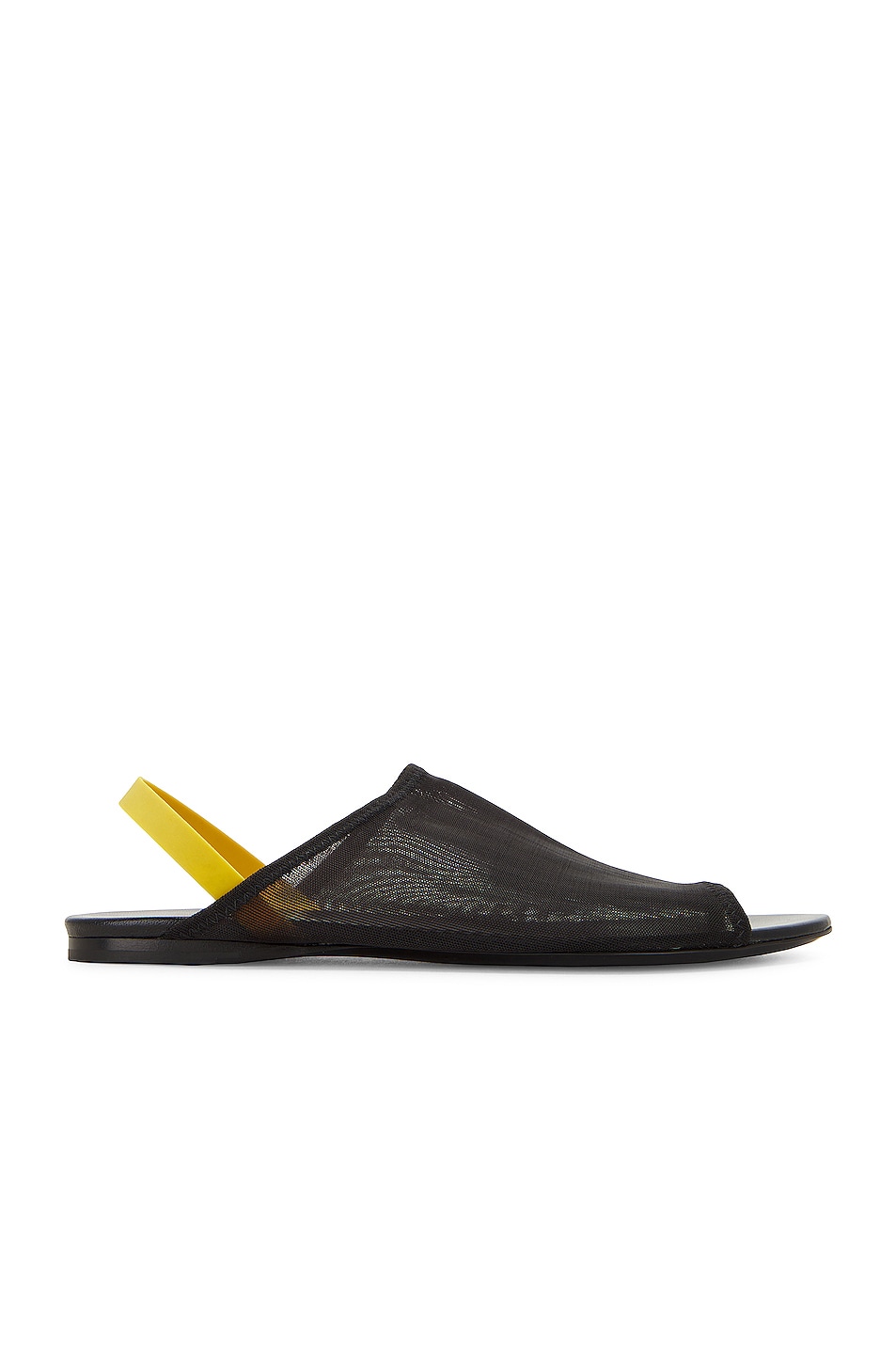 Image 1 of The Row Clear Sandal in Black
