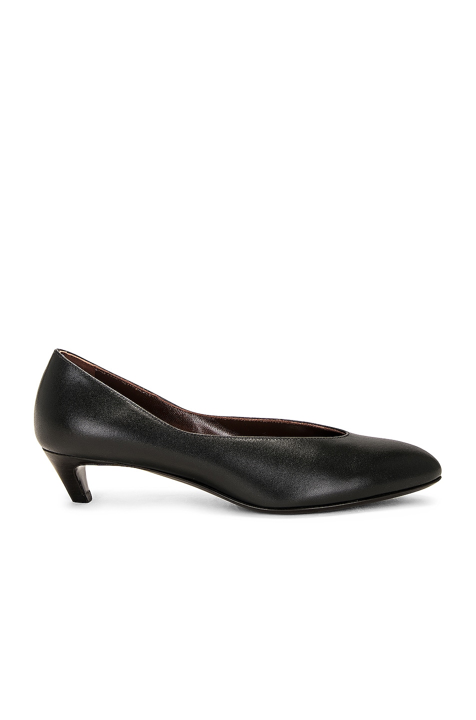 Image 1 of The Row Almond Pump in Black
