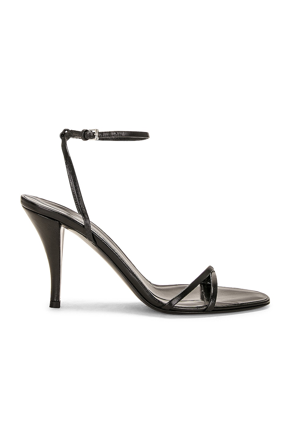 Image 1 of The Row Cleo Sandal in Black