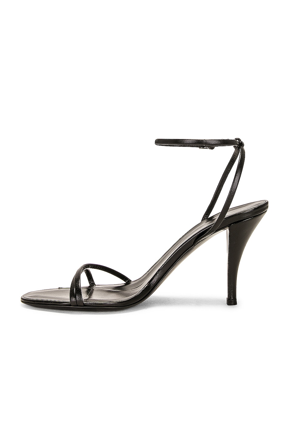 The Row Cleo Sandal in Black | FWRD