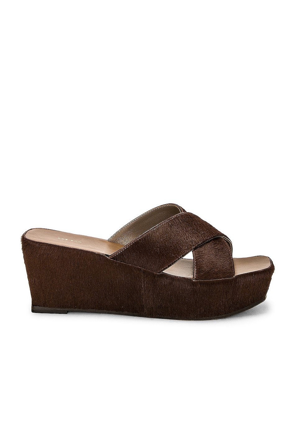 Image 1 of The Row Tate X Sandal in Brown