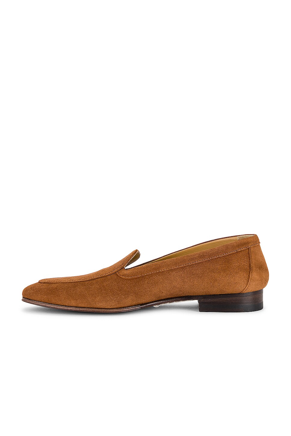 Mocassins The Row En Daim – Caramel, Taille 36.5 (EU) / 6.5 (US)