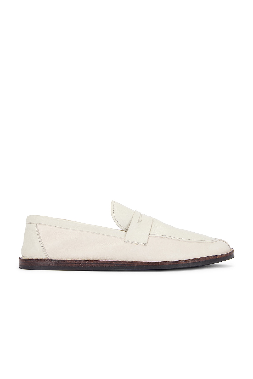 Image 1 of The Row Cary Loafer in TOFU