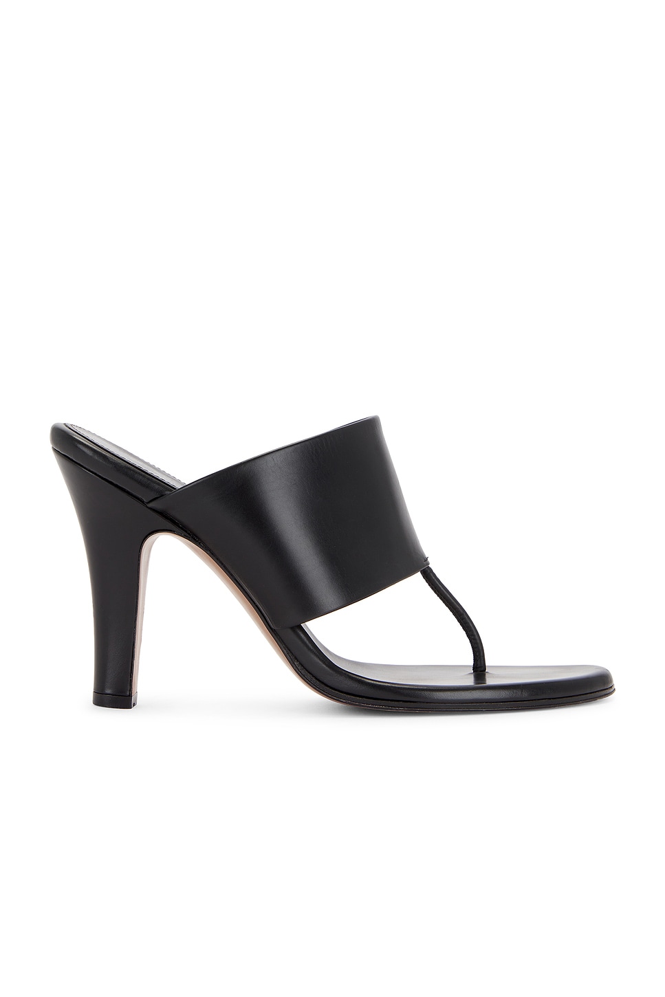 Image 1 of The Row Signum Sandal in Black