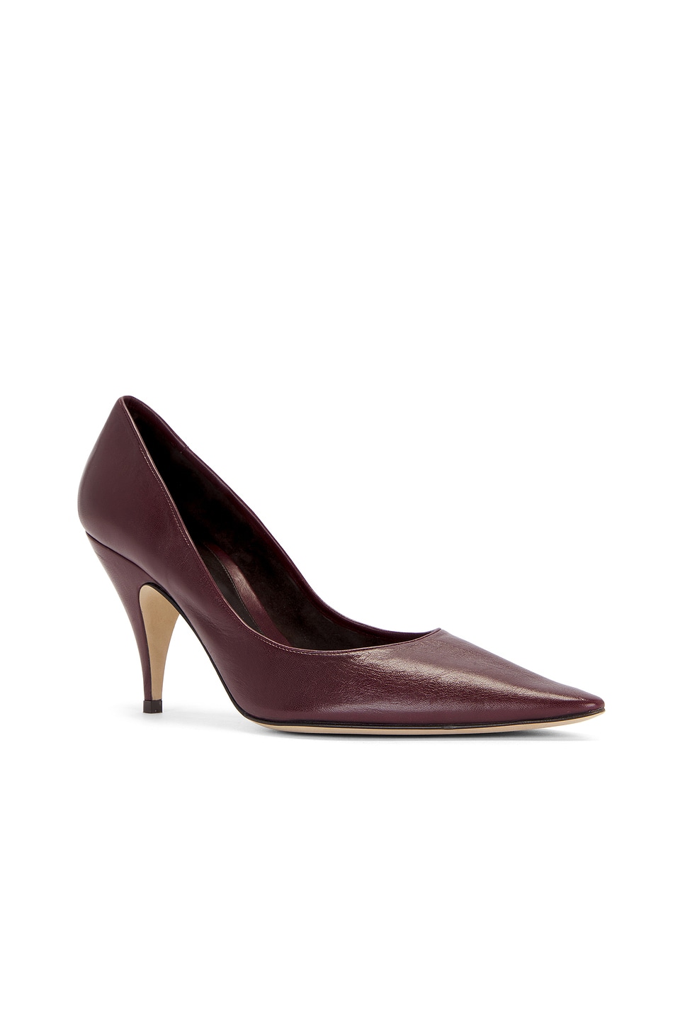 Shop The Row Liisa Pump In Bordeaubergine