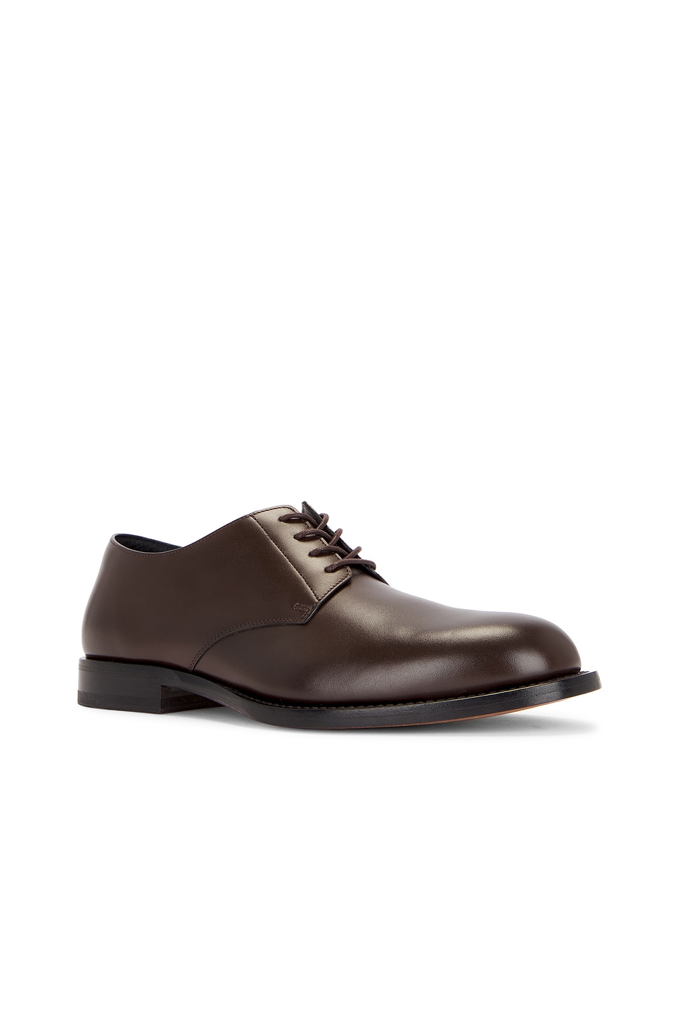 Shop The Row Novus Derby Loafer In Dark Brown