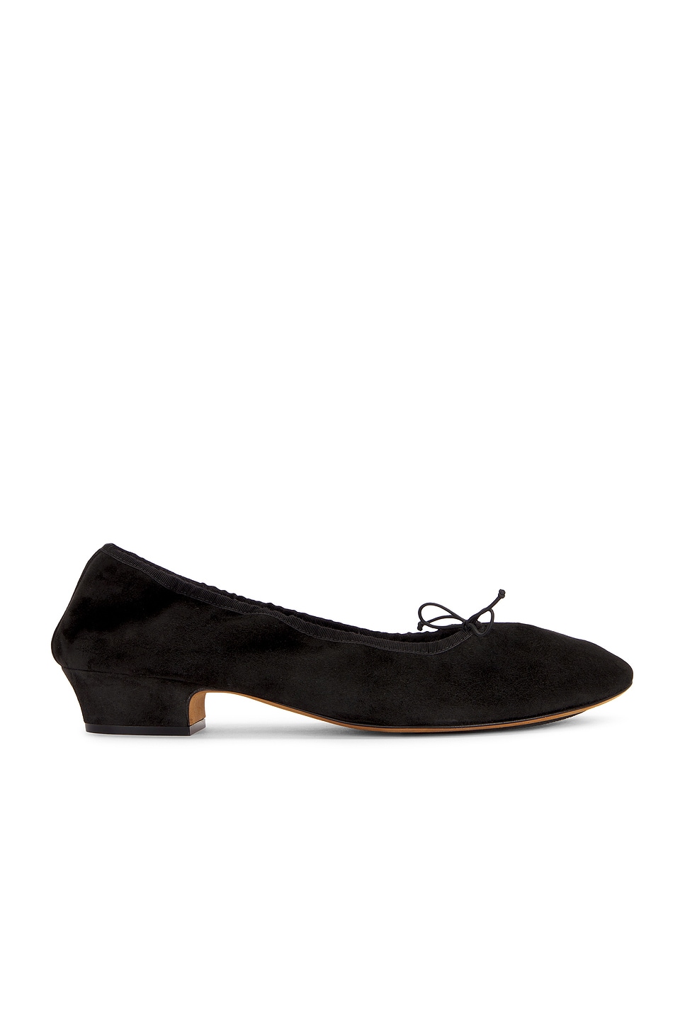 Image 1 of The Row Awar Ballerina Pump in Black