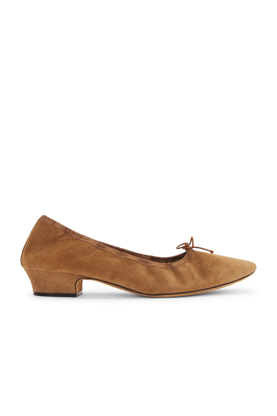 Image 1 of The Row Awar Ballerina Pump in Fawn