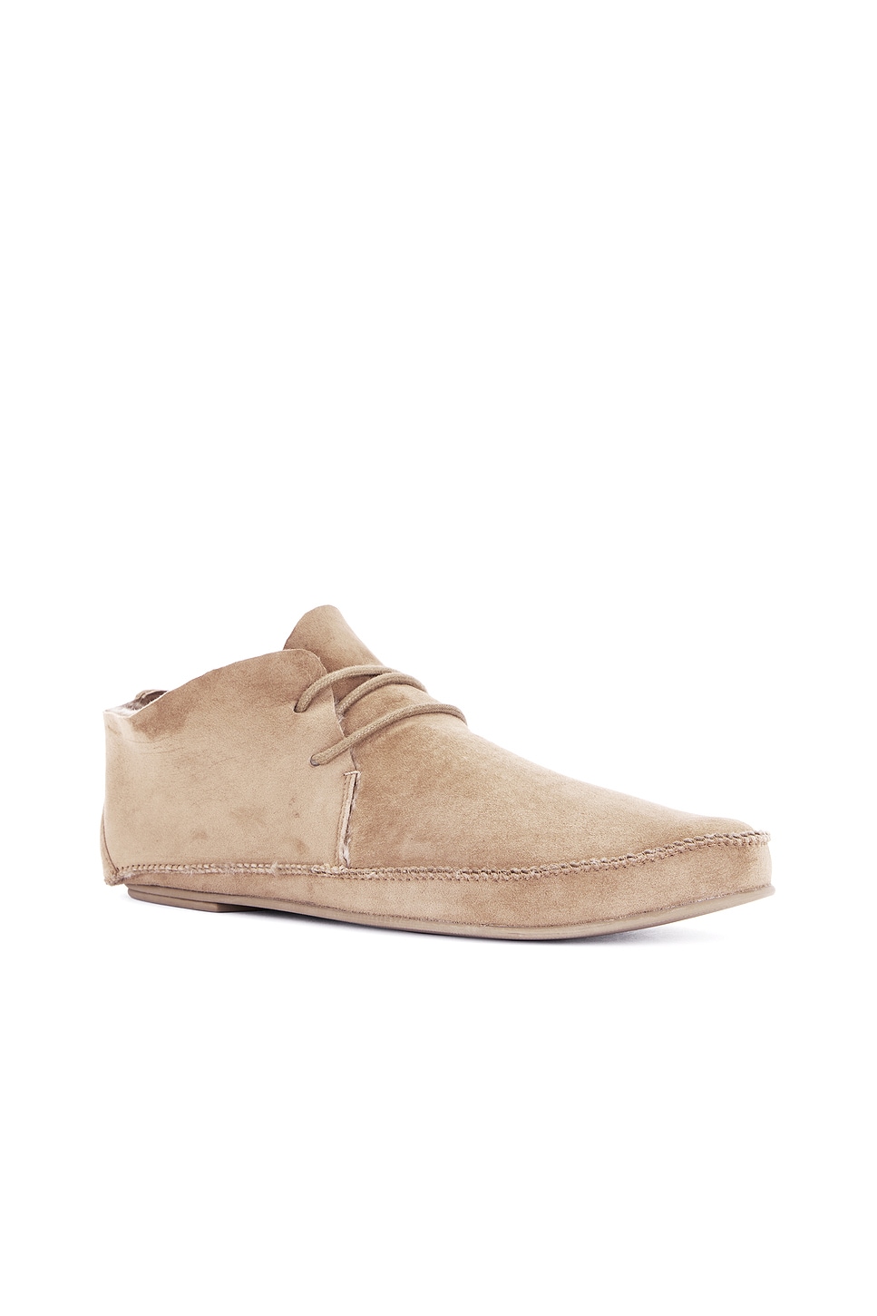 The Row Tyler Lace Up Boot In Brown