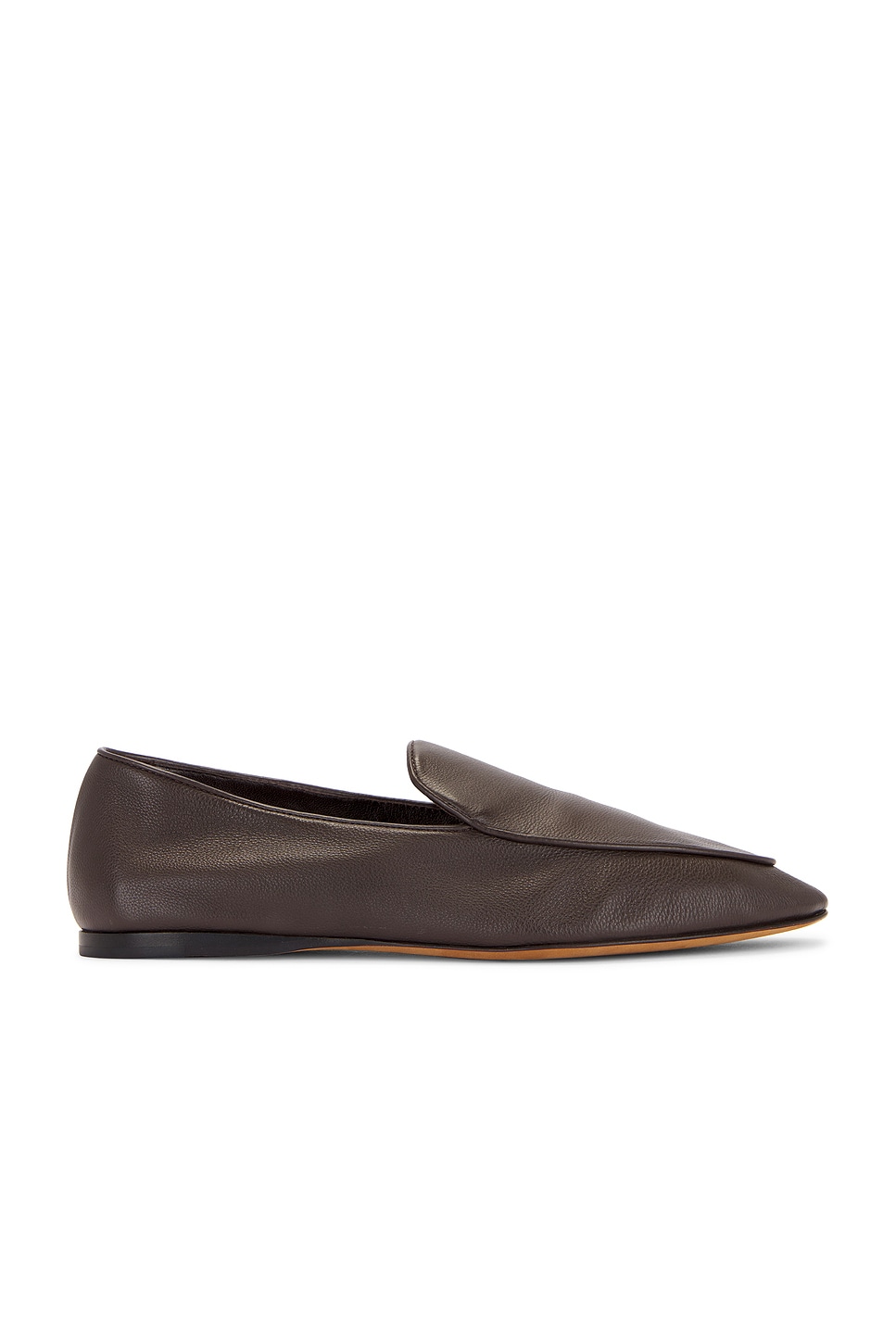 Image 1 of The Row Hereditas Flat Loafer in Brown