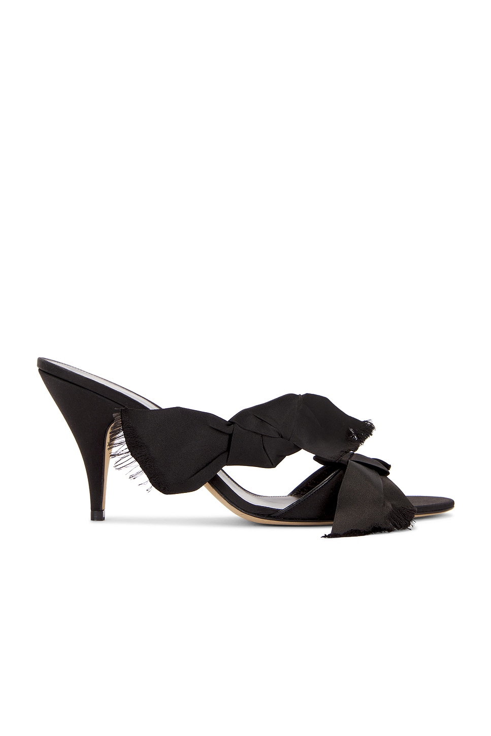 Image 1 of The Row Voluptas High Heel Sandal in Black