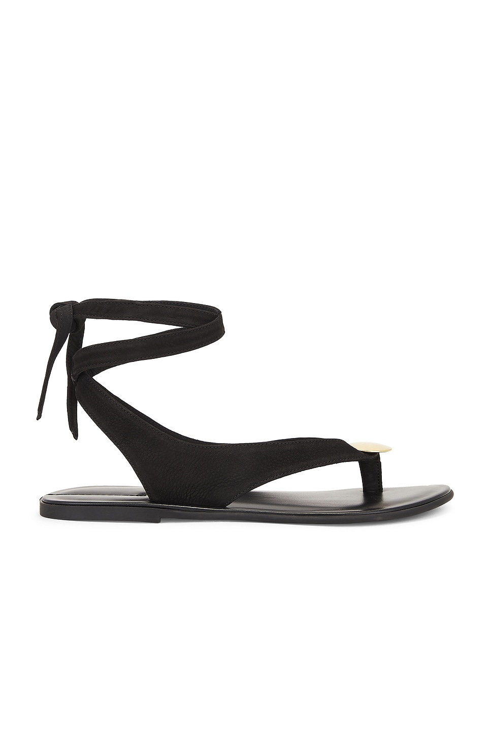 Charm Beach Sandal in Black